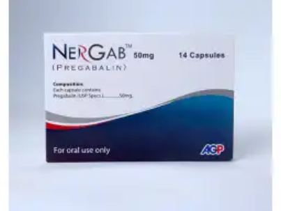 Nergab 50Mg Cap 14S