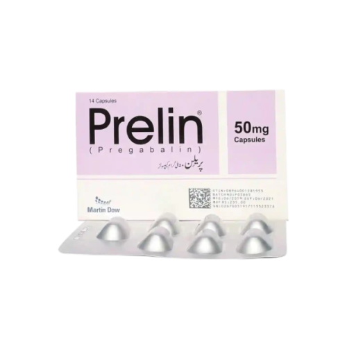 Prelin 50mg Capsule 14's