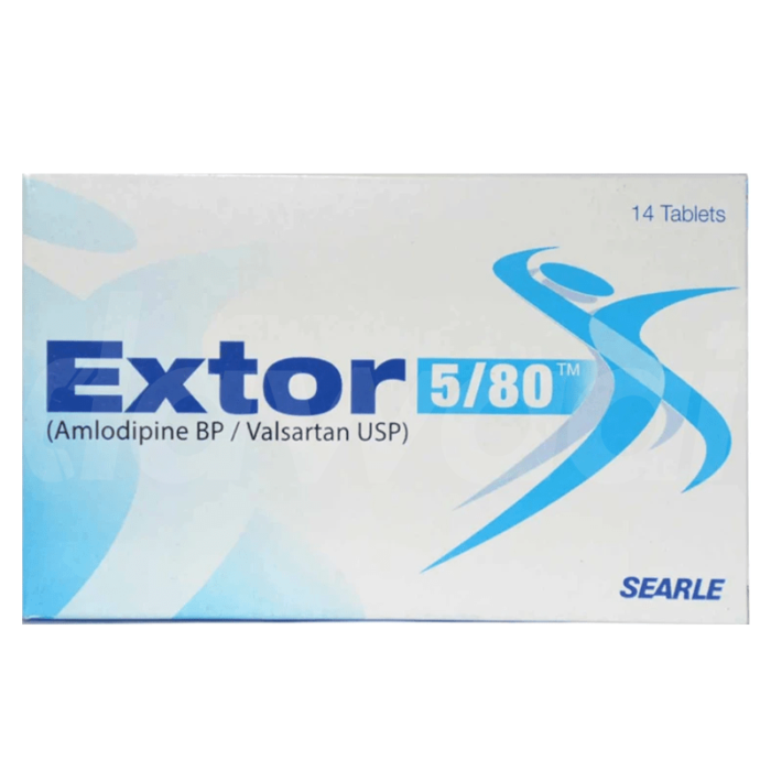 Extor 5mg/80mg tablet