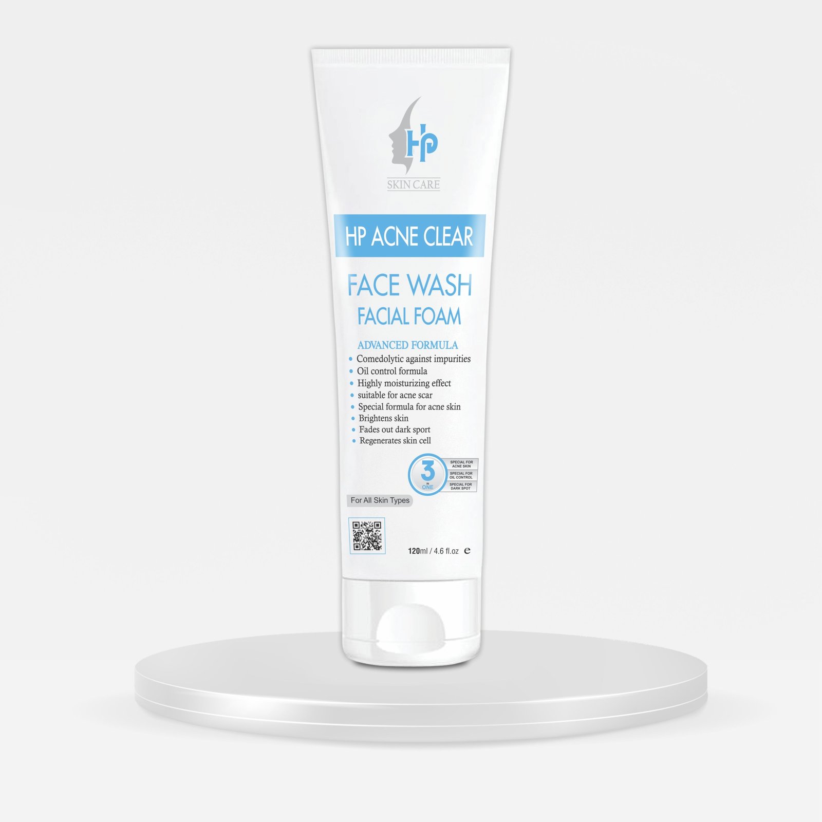 Hp Acne Clear Facewash, HP acne Facewash best acne facewash - Image 3