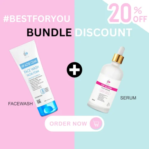 Hp Acne Facewash + HP Glow Serum