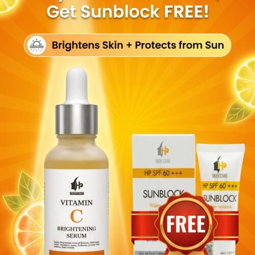 HP Vitamin C Serum with free Sunblock Summer Deal 5