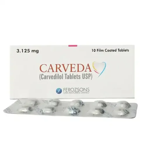 Carveda Tablets 3.125mg